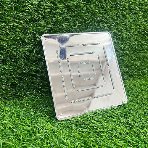 Maze Shower - Color: Silver