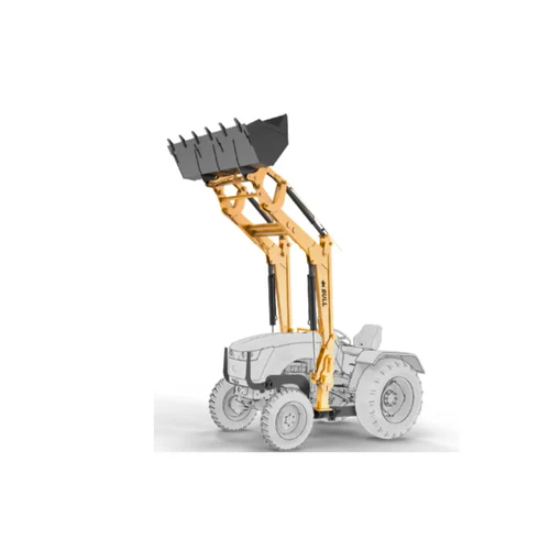 Bull Front End Loader Tractor - Capacity: 1200 Kg/Hr