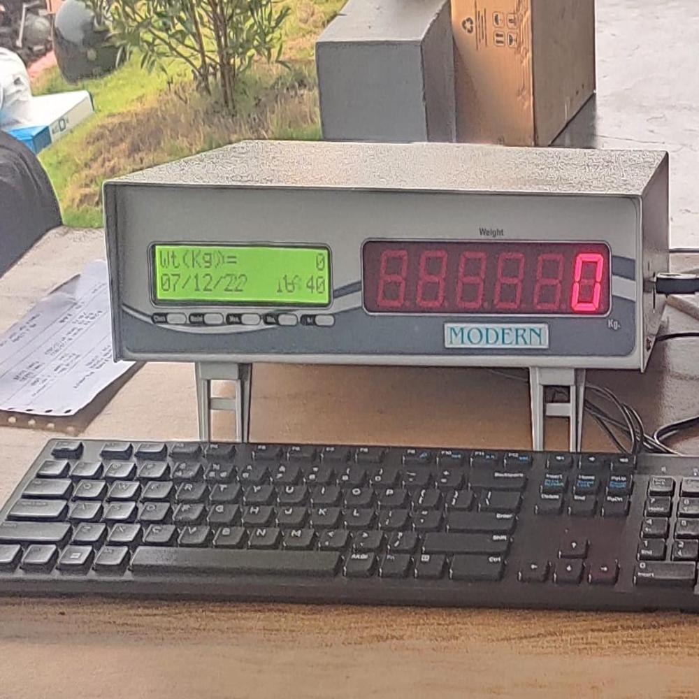 Weighing Indicator - Color: Blue