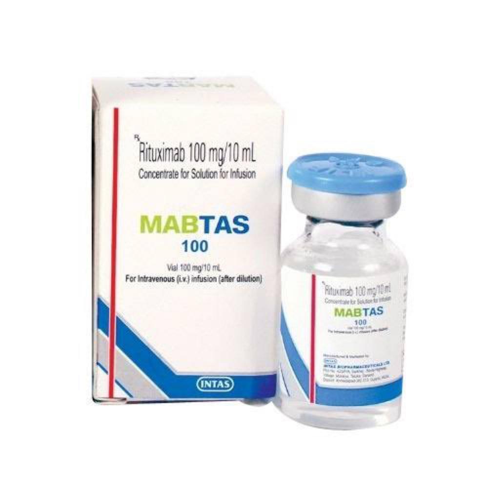 Mabtas Rituximab 100 Mg Injection - Origin: India