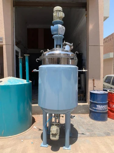 Liquid Stirring Vessel - Stainless Steel, 500-1000 Ltr Capacity, Silver Finish , Advanced Stirring for Efficient Liquid Processing