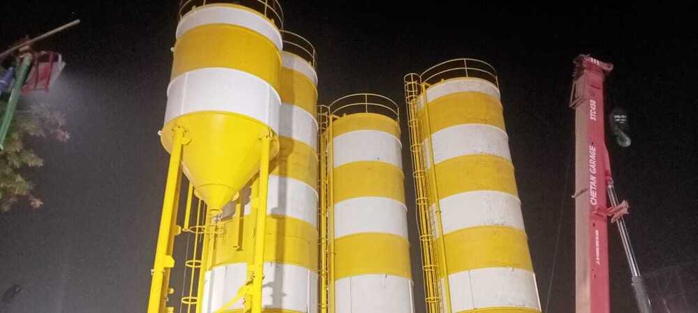 Micro Silica Silo - Application: Industrial