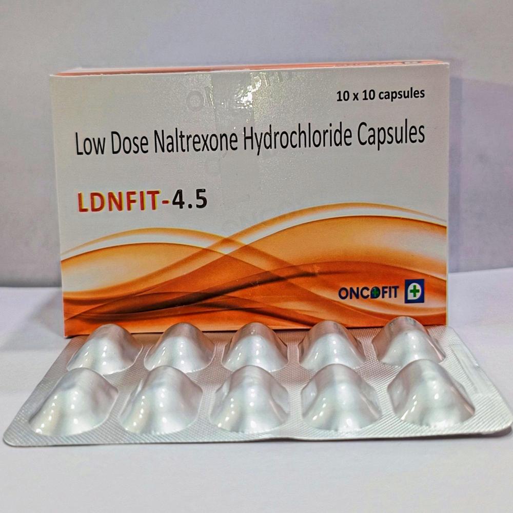 4.5mg Low Dose Naltrexone Hydrochloride Capsules - Dosage Form: As Per Requirement