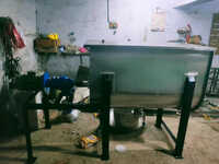 Paddle Mixer Machine - Capacity: 15 To 250 Kg/day