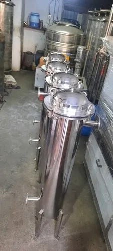 SS 304 Bag Filter Housing