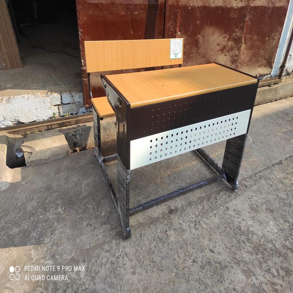 MS School Dual Desk Bench