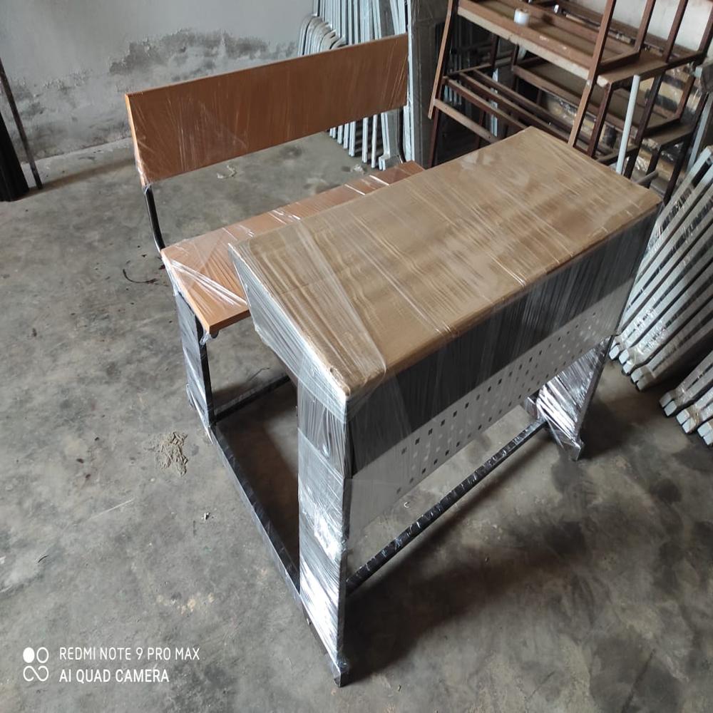 MS School Dual Desk Bench
