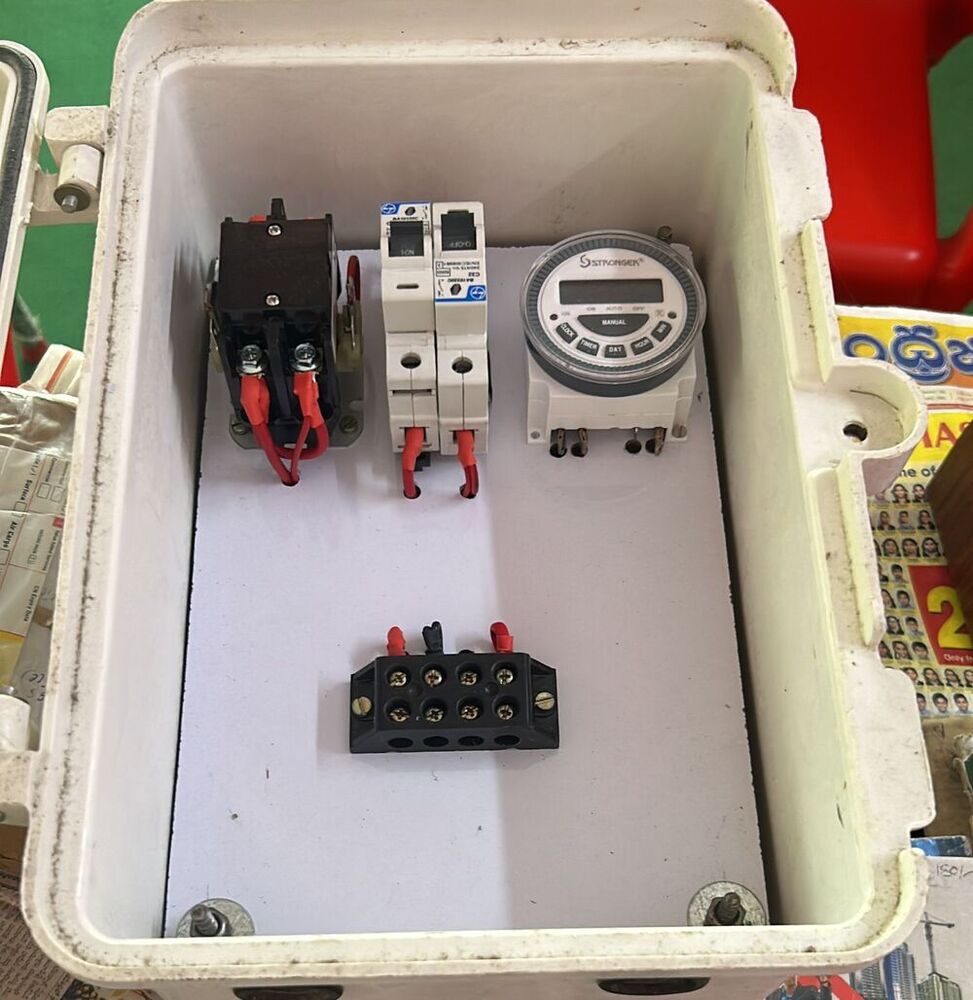 Automatic Street Light Control Panel