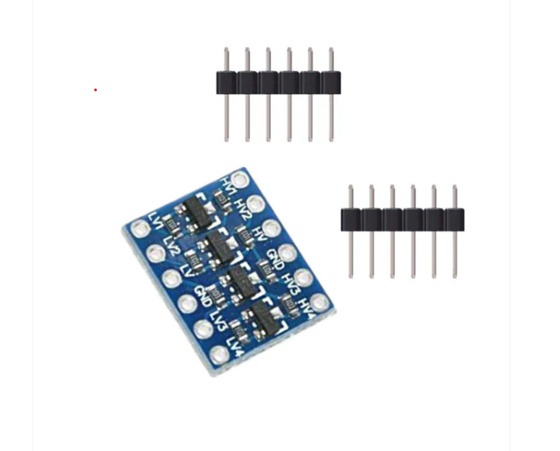 Iic I2C Logic Level Converter Module 4 Channel Bi- - Color: Blue