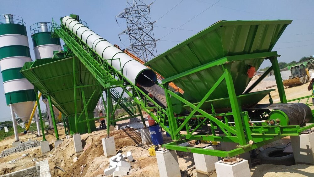 Aggregate Feeding Conveyor - Attributes: Strong