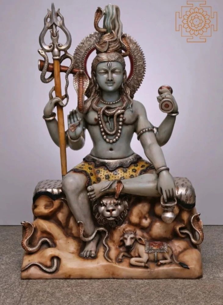 Marble Lord Shiv Statue