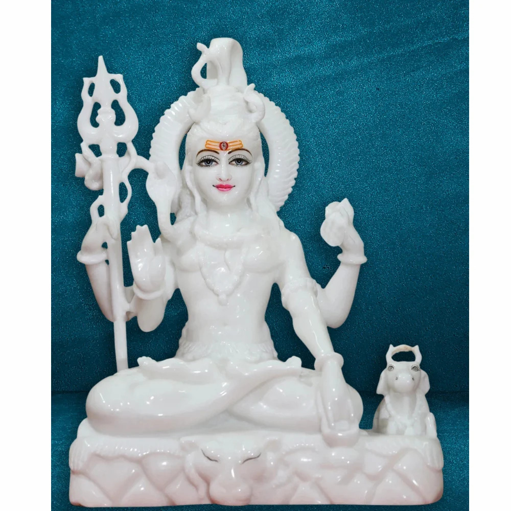 Marble Shiv Statue