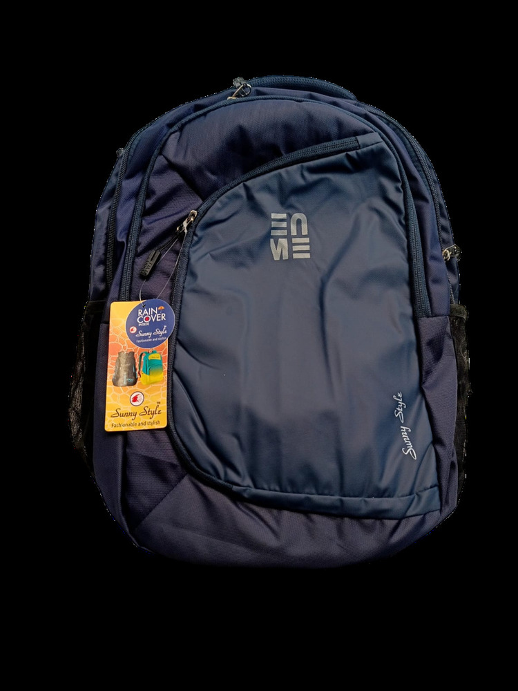 3 Compartment Backpack - Color: Blue