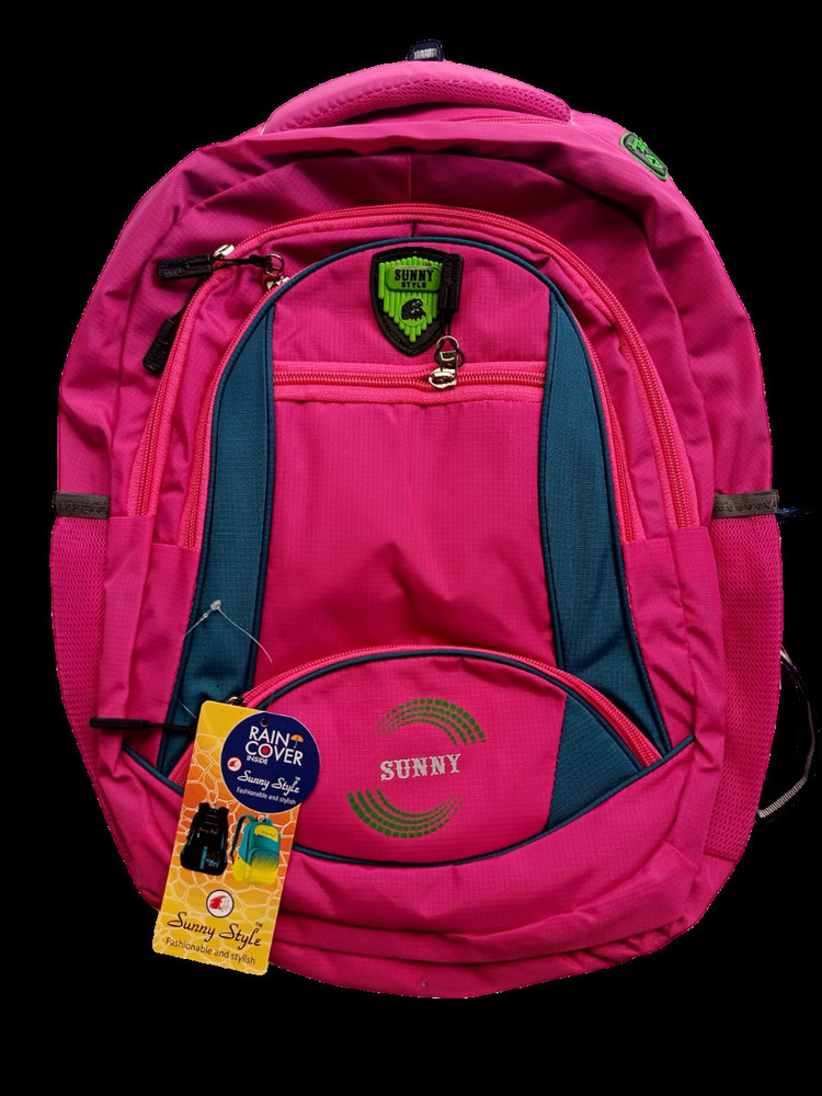 Maroon Backpack - Design: Printed