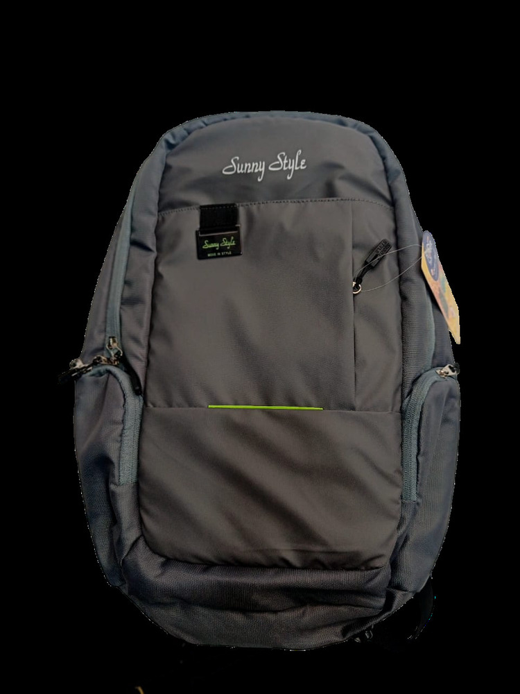 Grey Back Backpack - Color: Black