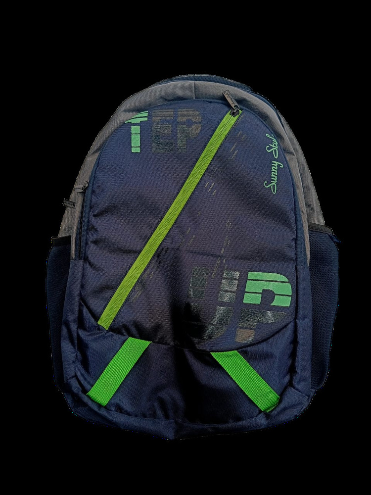 Green Dual Color Backpack - Color: Blue