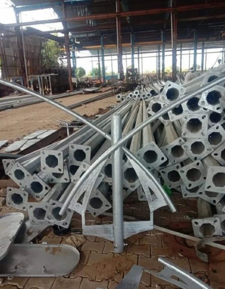 Octagonal Light Poles