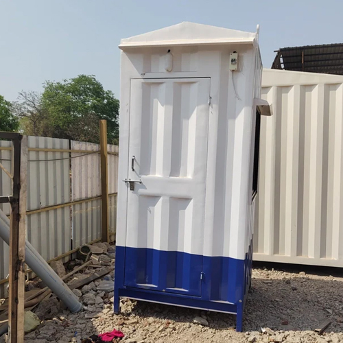 4X4 Feet Gi Portable Security Cabin - Color: As Per Requirement