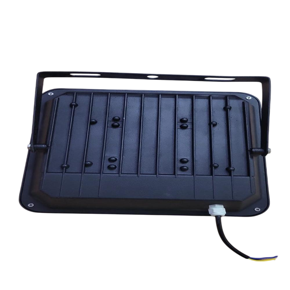 100w Led Flood Light - Black Housing, Ip65/ip66 Rating, 50-60hz Frequency, Pure White Illumination | Energy Efficient, Low Maintenance, Long Lifespan