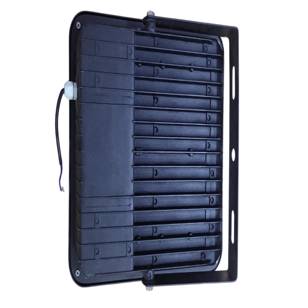 100w Led Flood Light - Black Housing, Ip65/ip66 Rating, 50-60hz Frequency, Pure White Illumination | Energy Efficient, Low Maintenance, Long Lifespan