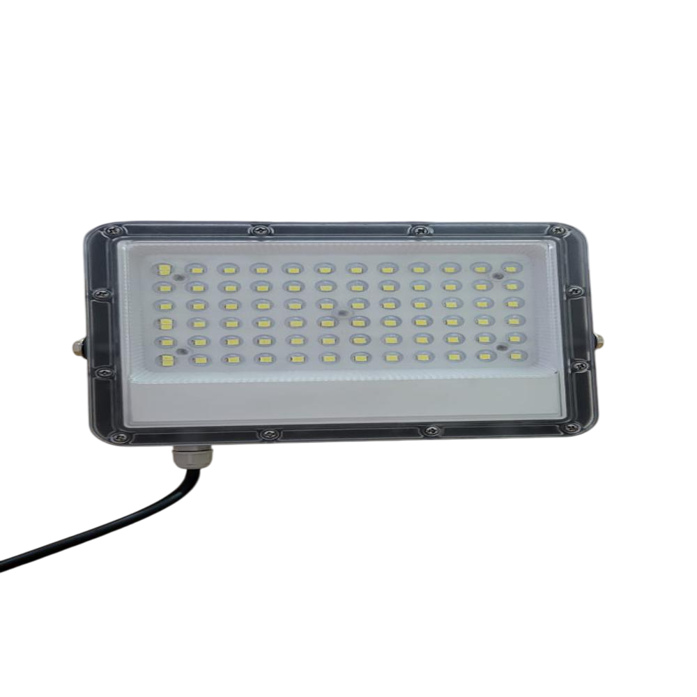 50w Led Hybrid Flood Light - Color: White