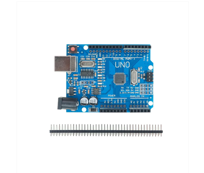 Smd Uno R3 Arduino Compatible Atmega328 - Color: Blue