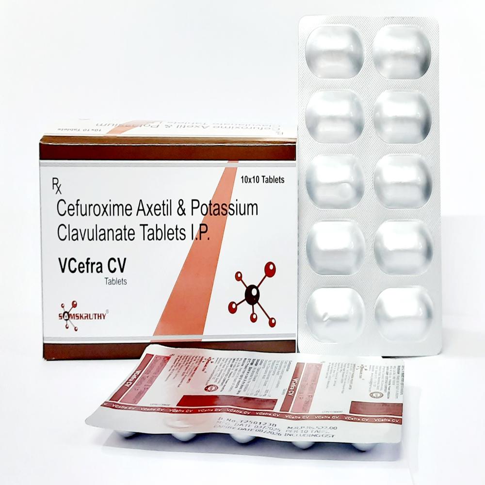 Cefuroxime 500 mg + Clavuanic Acid 125mg tablets