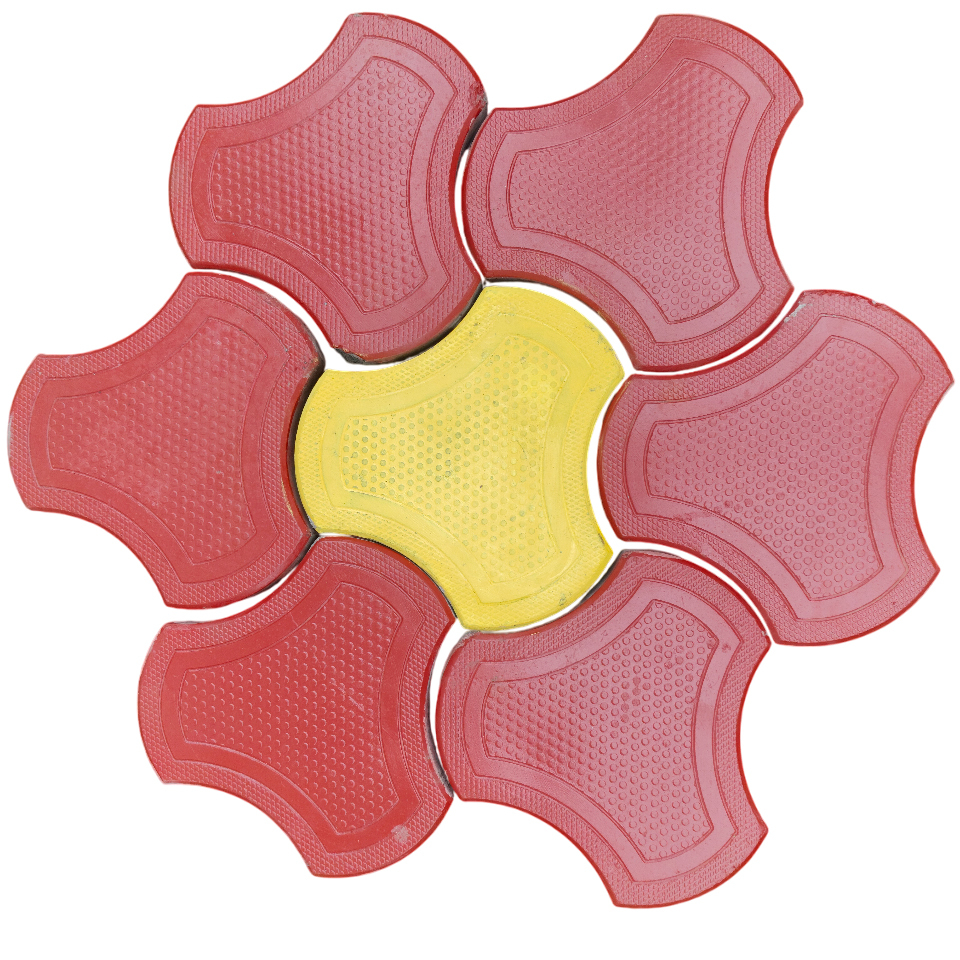 60Mm Cosmic Paver Block - Color: Red