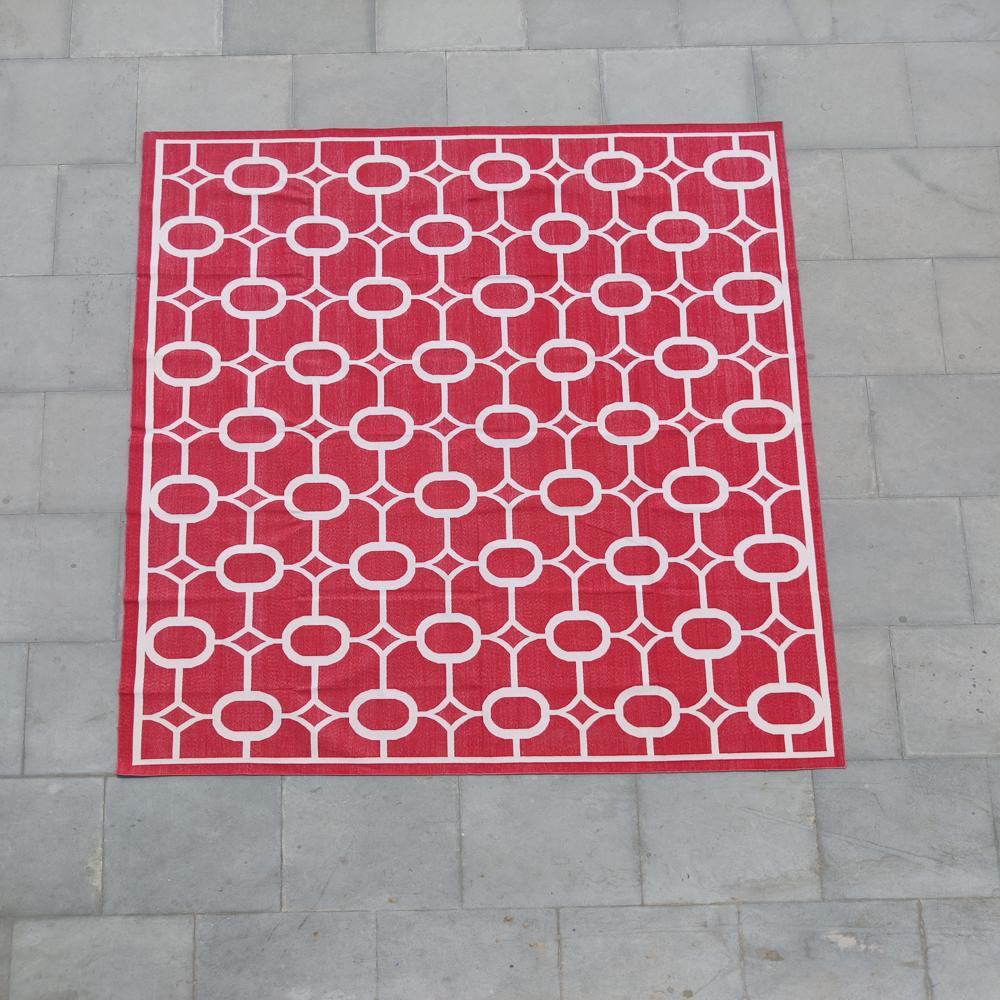 cotton flat weave rug