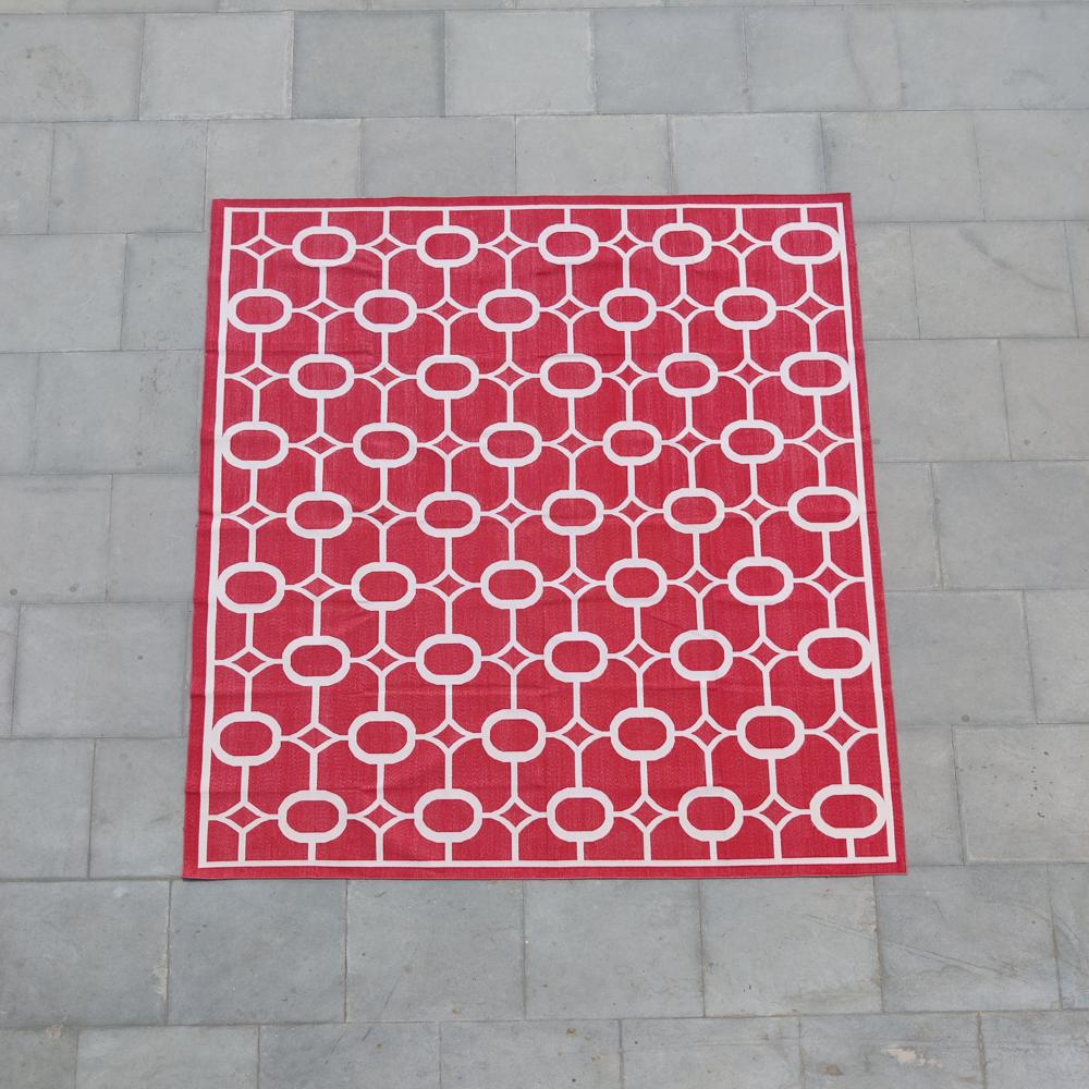 cotton flat weave rug
