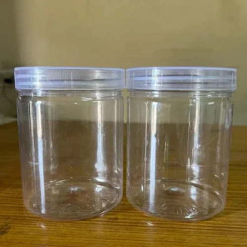 Round Pet Packaging Jar - Color: Transparent