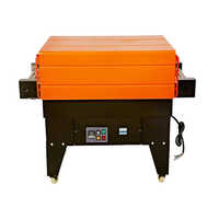 Shrink Wrap Chamber Machine - Plastic, 1250x740x670mm, Transparent | Semi-automatic, 8 Pcs/min Capacity, Human Machine Interface Control, 1 Year Warranty