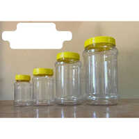 100ml Plastic Cookie Jar - Color: Transparent