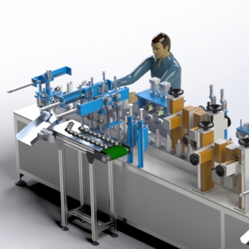 Automatic LED Bulb Assembly Line