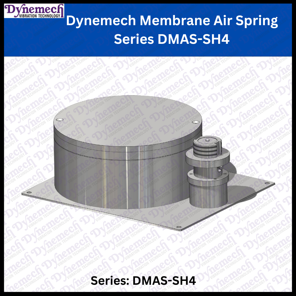 Dynemech Pneumatic Leveling Mounts with Automatic Level Control Series DMAS-SH4