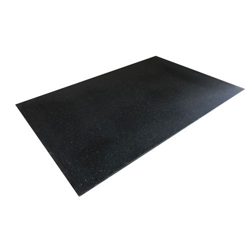 Cow Mat - High-density Rubber Blend, 6ft X 4ft, Black | Anti-slip Textured Surface, 17-25mm Thickness, Excellent Shock Absorption, 100% Waterproof