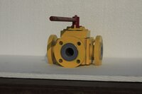 PTFE Lined Three Way Ball Valve