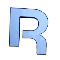 Trim Cap Letter - Color: Blue