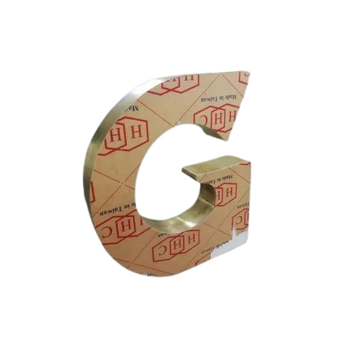 Brass Letter - Features: Corrosion Resistance