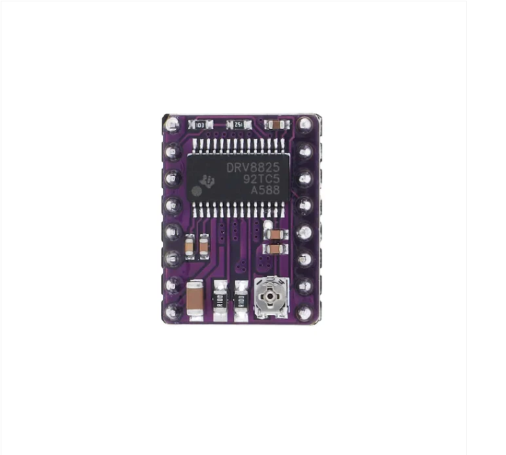 Drv8825 Stepper Motor Driver Module 4-layer With - Body Material: Metal