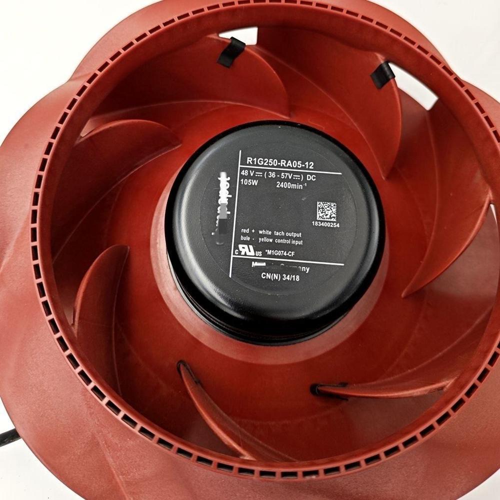 EBM PAPST R1G250-RA05-12 48V 105W IP44 waterproof cooling fan