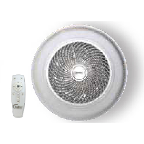 Grid Ceiling Deco Fan - Color: White