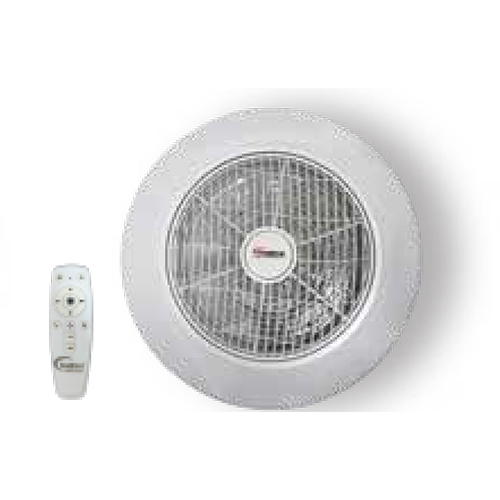 Glitter Ceiling Deco Fan - Color: White