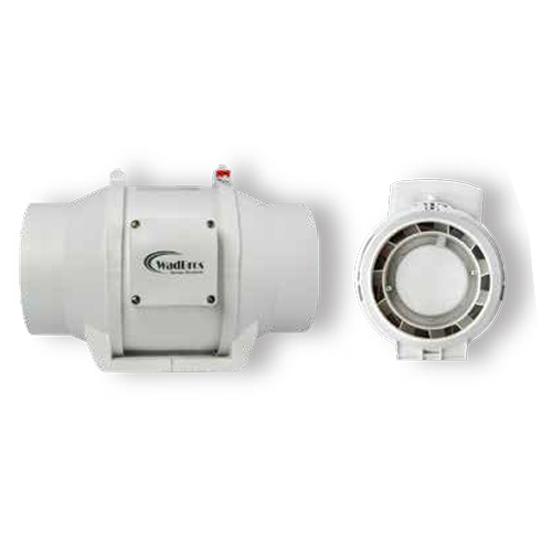 Inline Duct Fan Wad - Il Series - Color: White