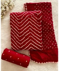 Hand Crafted Kutch Bandhani Dress Material