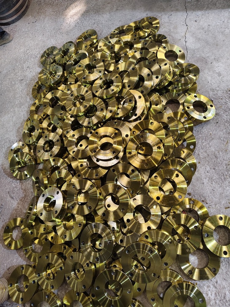 Forged Flanges - Color: Gold Yellow