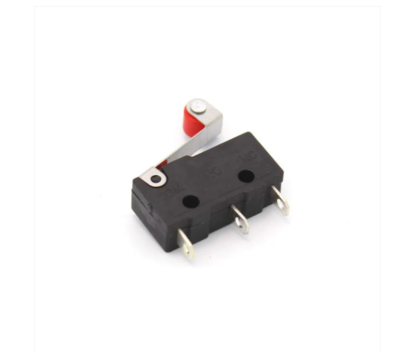Micro Endstop Switch Micro Switch Mechanical End Stop - Color: Black