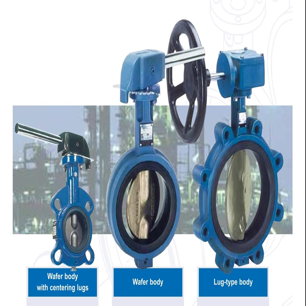 Crane Butterfly Valves - High Pressure Wafer Type | Corrosion Proof, Accurate Dimensions, Bi-directional Positive Shutoff, Ease Of Maintenance