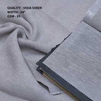 Veda Sheer Fabric - Material: Cotton