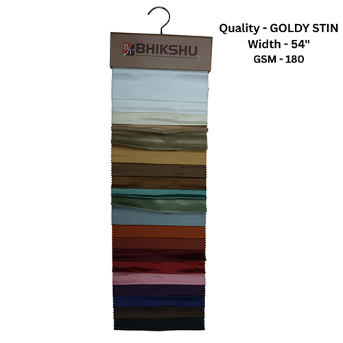 Goldy Satin Fabric - Material: Silk